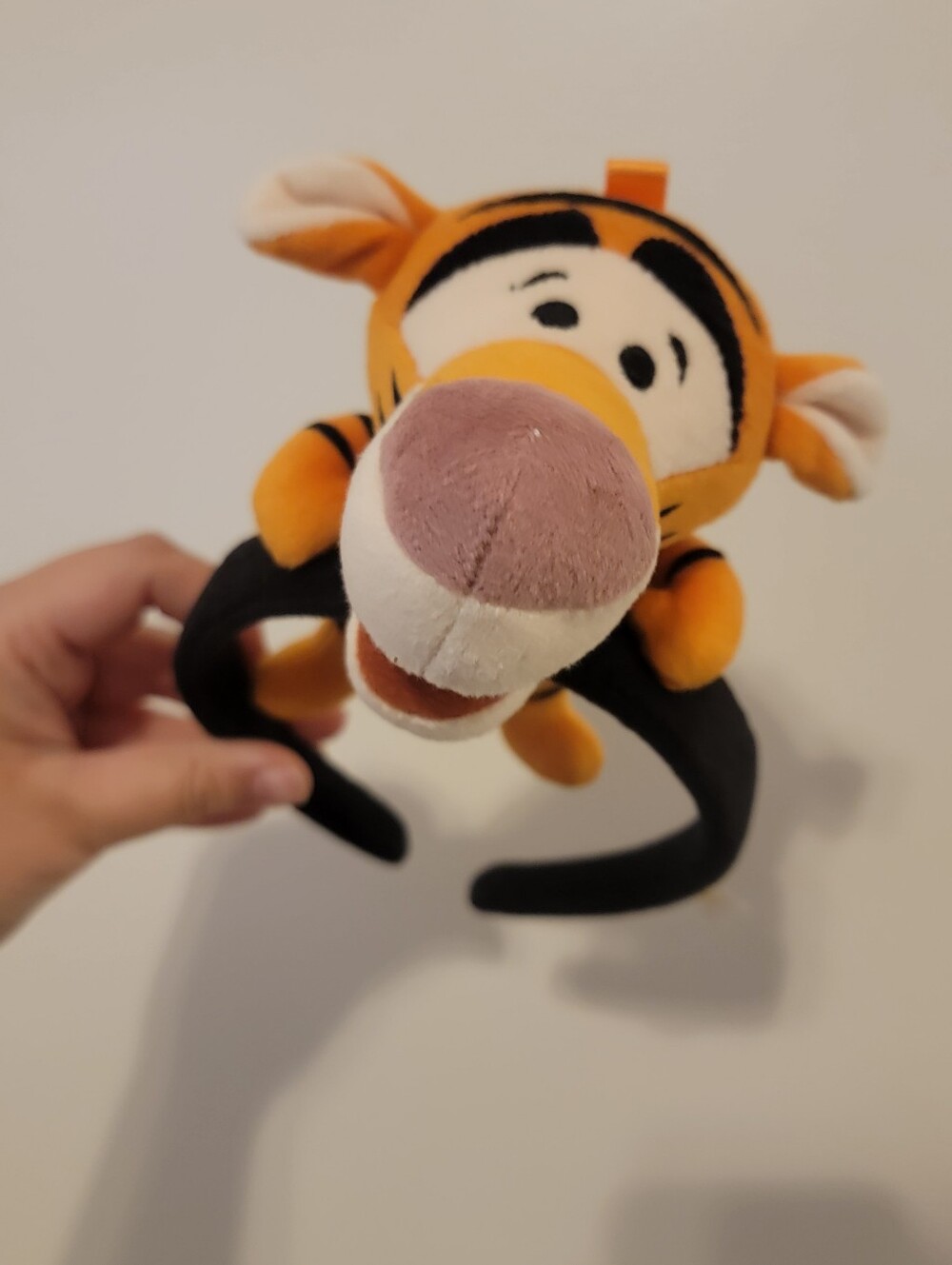 Tokyo Disneyland Tigger Plush Headband - Orange and Black